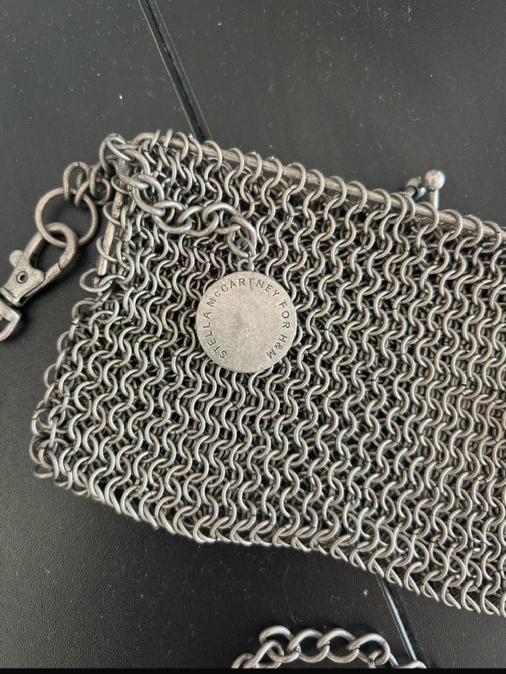 Stella McCartney Silver Chainmail Bag